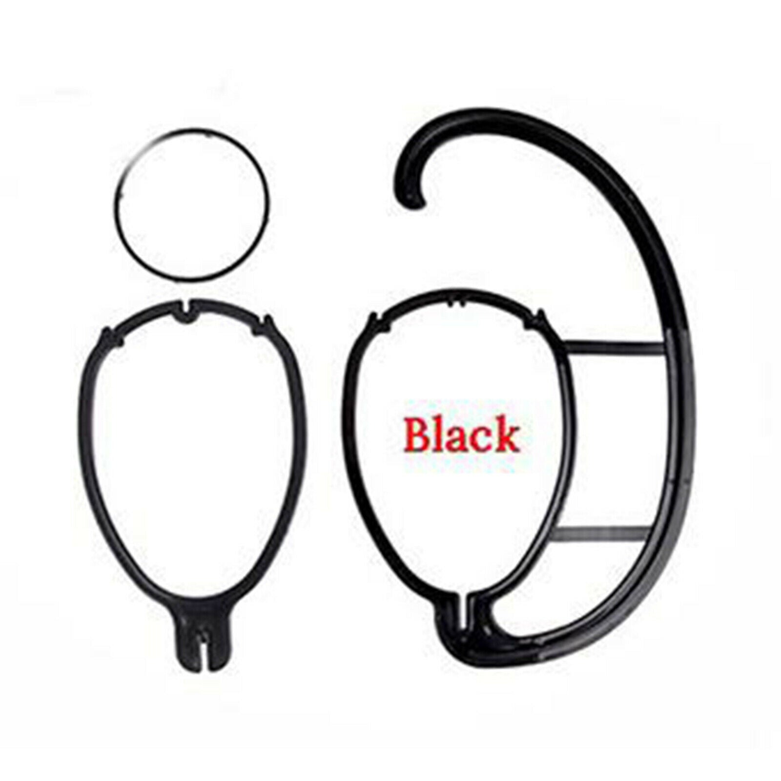2Pcs Lightweight Wig Stand Holder-Portable Durable Plastic Folding Wig Holder