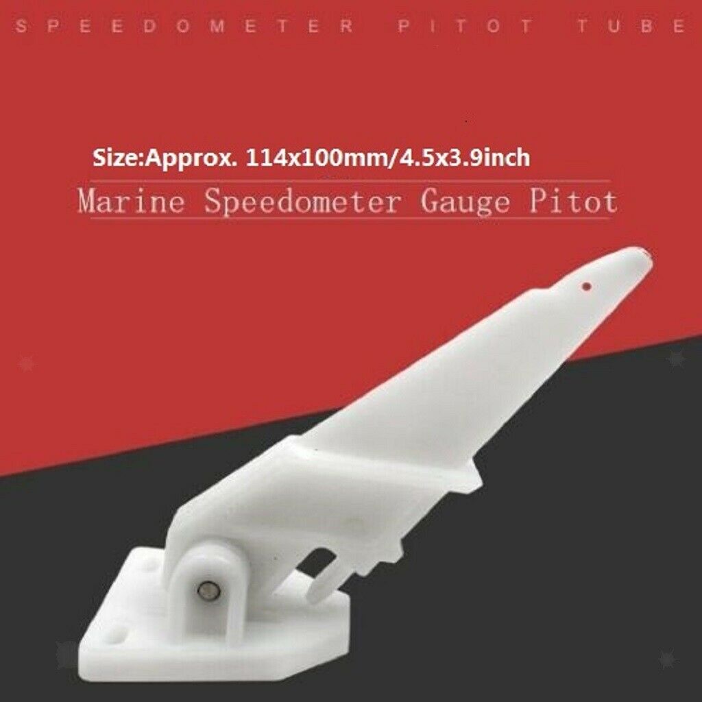 Universal Marine Speedometer Pitot Tube (80 MPH) for Accurate Speedometer