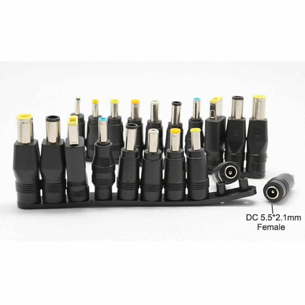 10Pcs/Set DC 5.5x2.1mm to Multi-type Male Jack for AC Power Laptop Adapter