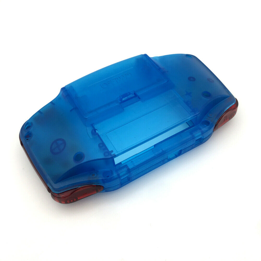 Luminous Clear blue Super Mario Housing Glow Shell Cover for Gameboy Advance GBA