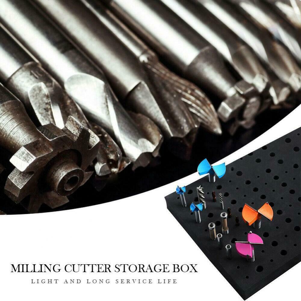 Foam Router Bits Storage Tray 11" x 13" for 110 Bits 60x 1/4" and 50x 1/2"