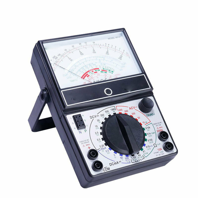 Mf-47 Analog Multimeter Voltmeter Ammeter High Quality Ohmmeter Battery Tester