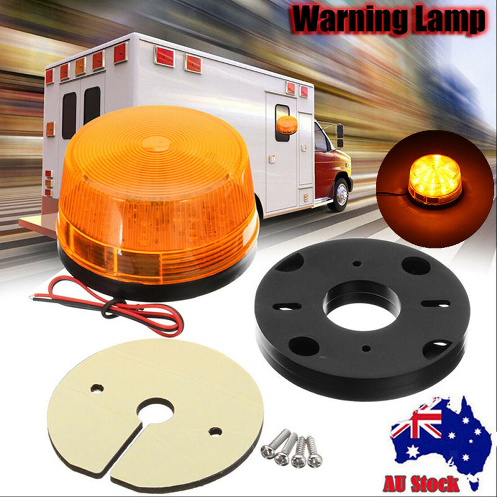 LED Strobe Light Rooftop Emergency Warning Flashing Lights for Truck Trailer