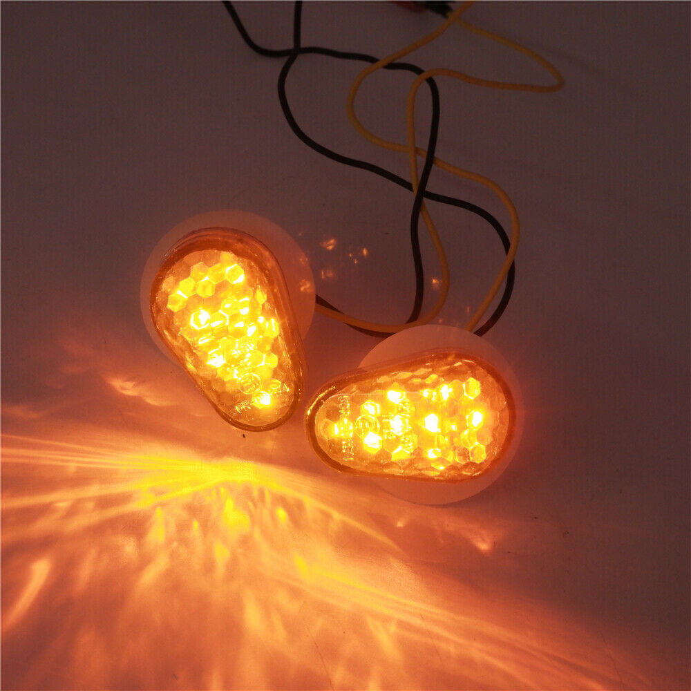 Led Turn Signals Lights For Yamaha Yzf R1 R6 Yzf-R6 Fz6 Fz1 Fz Fazer Smoke