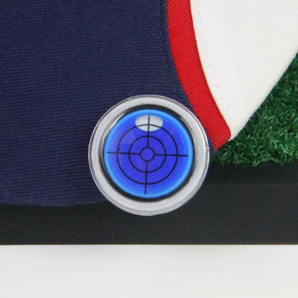 2pcs/Set Golf Ball Marker with Magnetic Hat Clip Gradienter Club Accessories