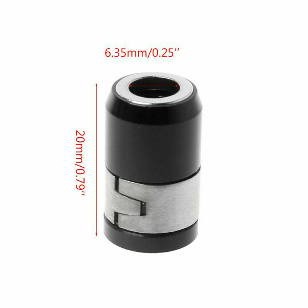 Magnetic Ring Strong Magnetizer Screwdriver Electric Hex Bit Head Lock Screw US