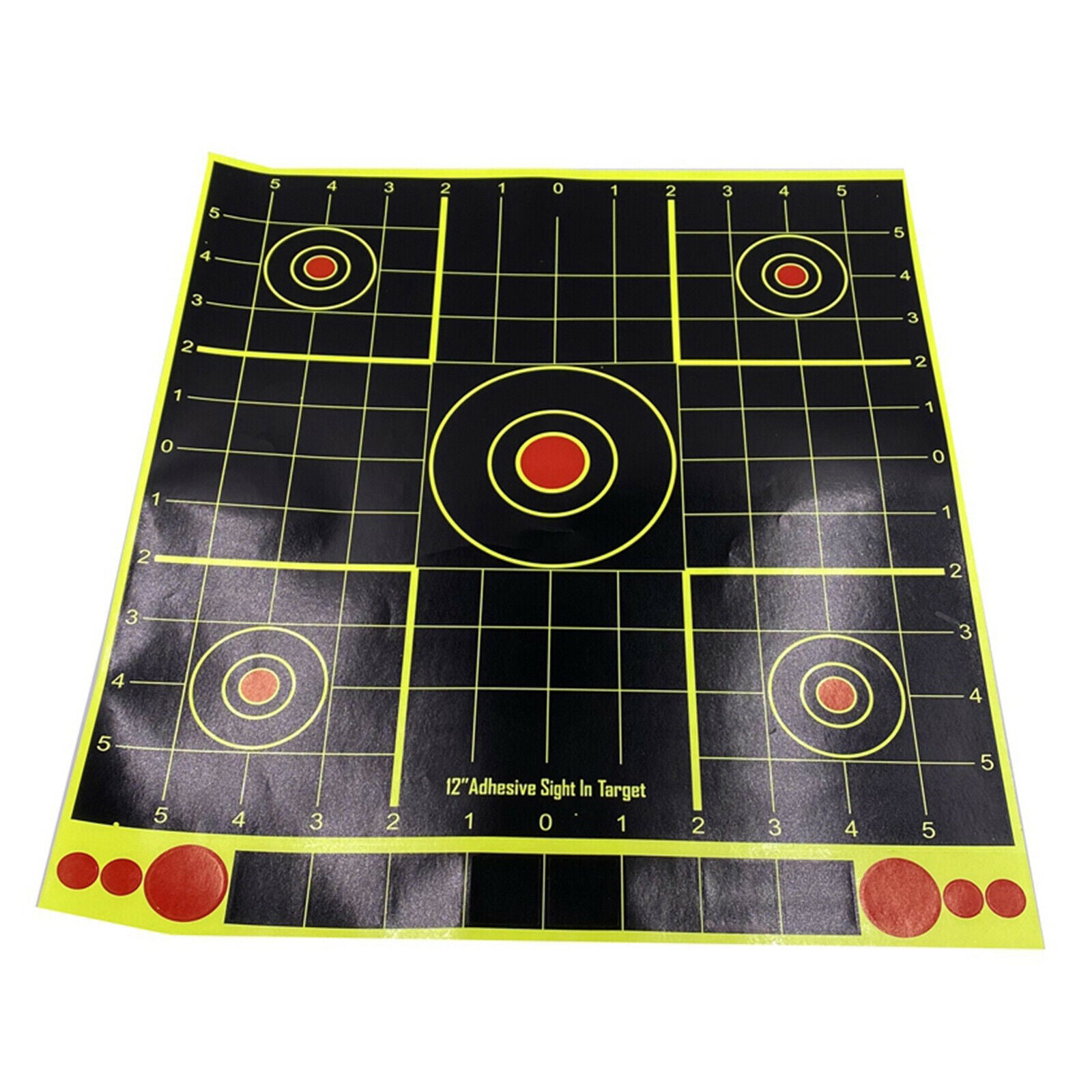 10Pieces 12'' Shooting Paper Target Hunting Splatter Targets Practicing
