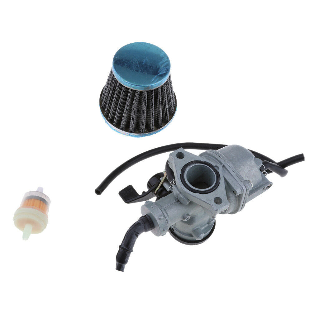Carb Carburetor with Air Filter Oil Cup for Kawasaki KLX110 2002-2010