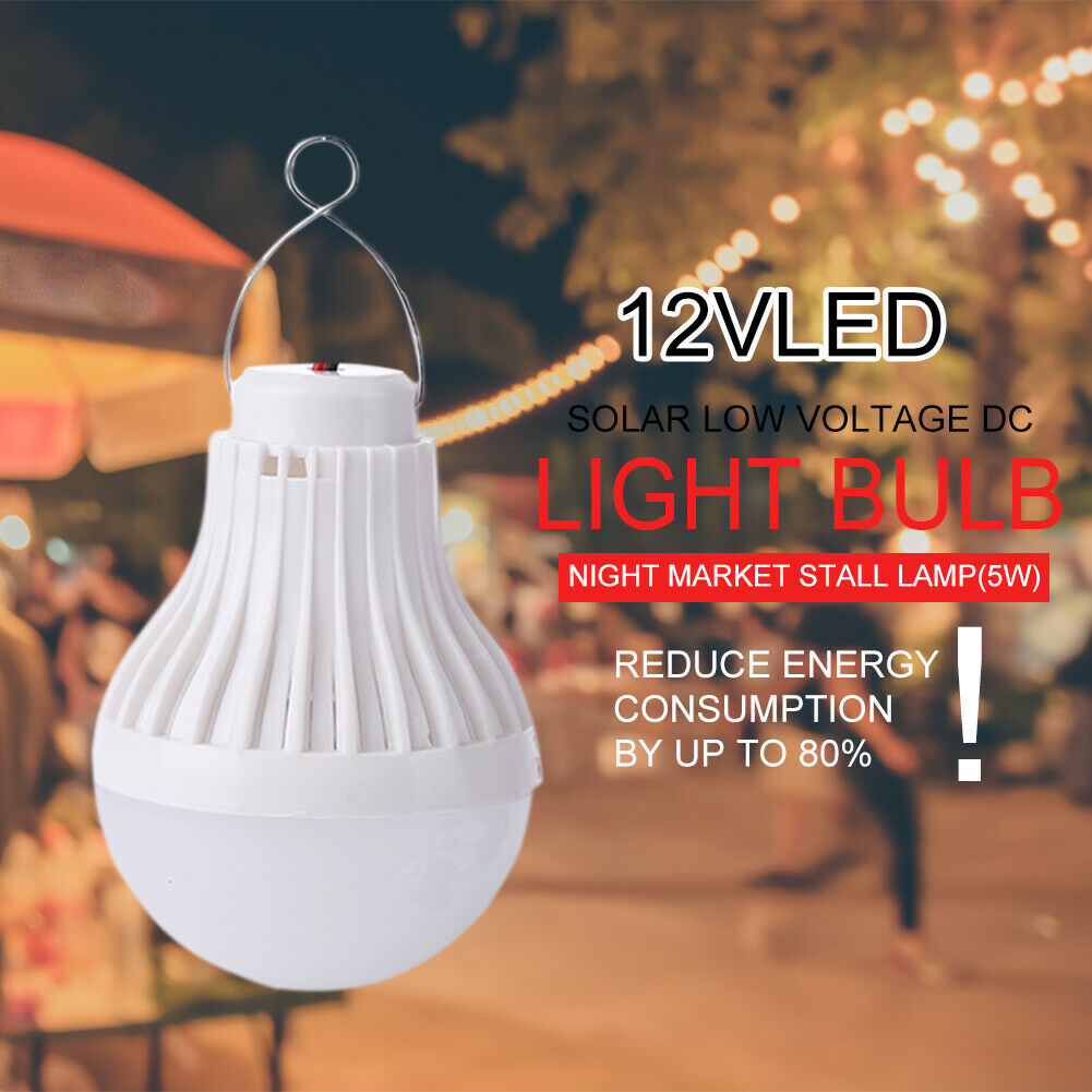 DC 12V LED Bulbs Lamp Home Camping Hunting Emergency Outdoor Light @