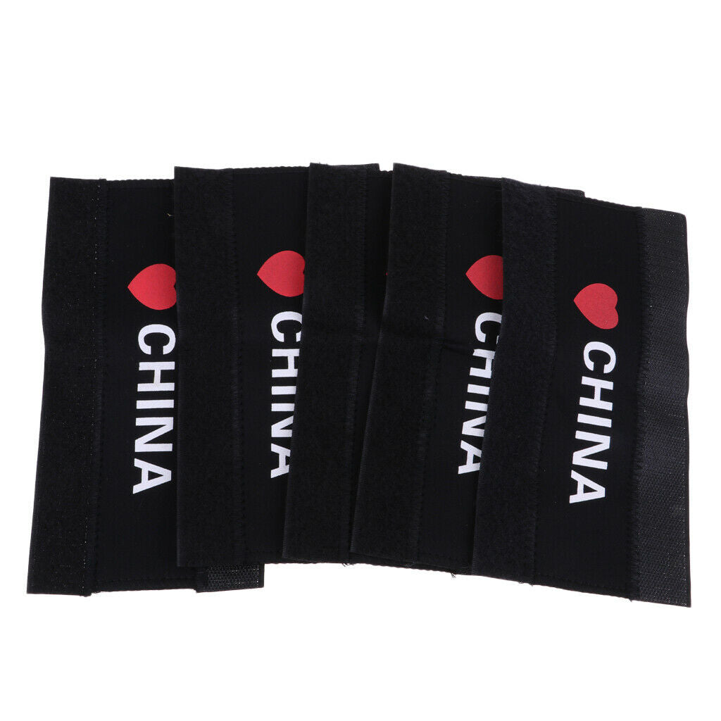 5Pcs Neoprene Bike Chain Protector Guards Dustproof Bicycle Frame Sleeves Bike
