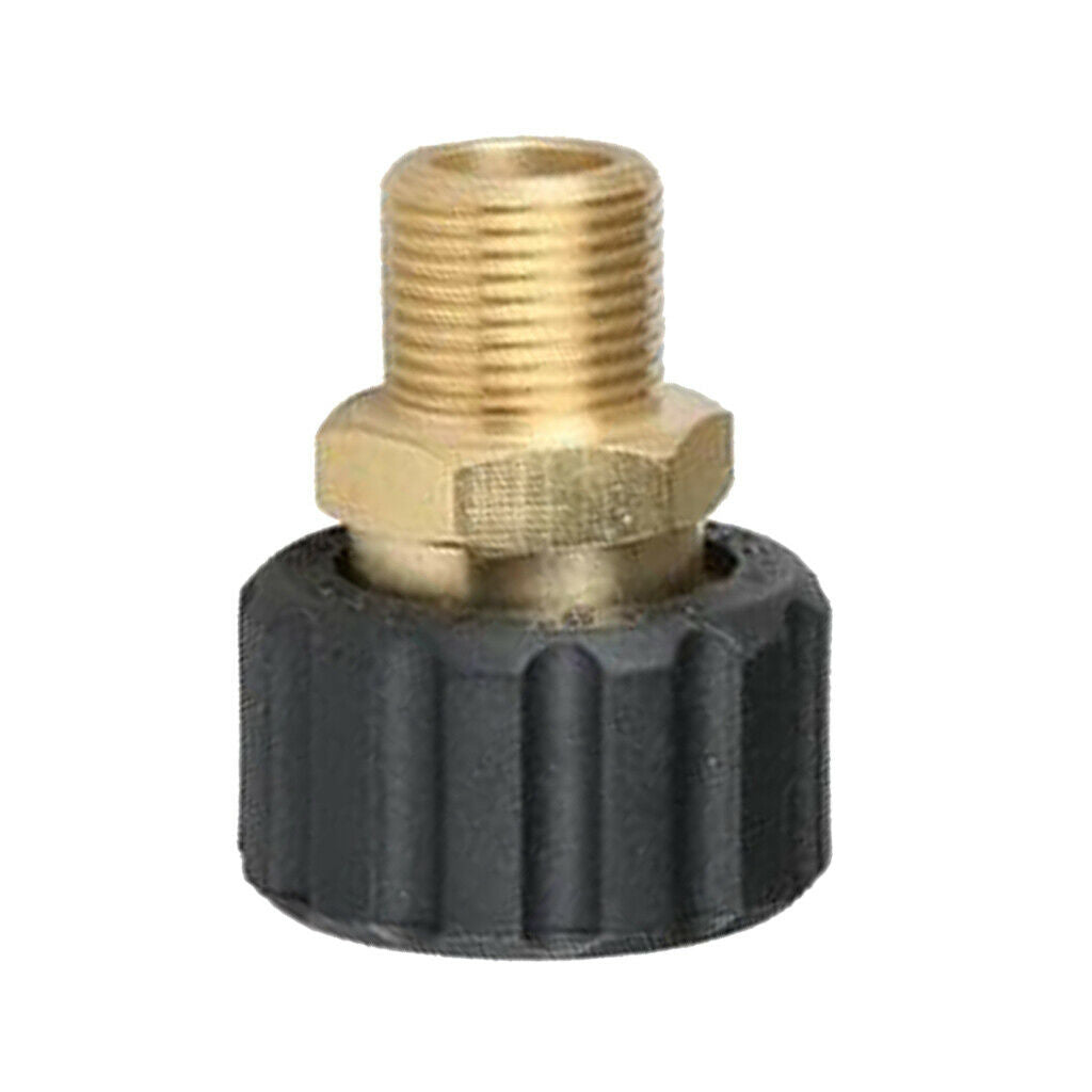High Pressure Washer Adapter Couple Connector M22F x G3/8 Male Inner 14mm
