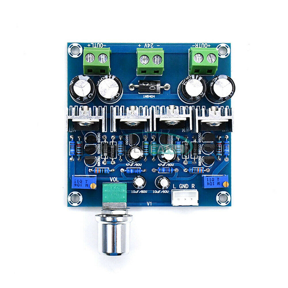 Dual Channel 15W+15W Stereo Power Amplifier Module Class D Audio Conveter DC 24V