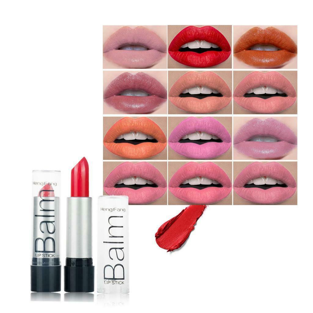 12pcs Waterproof Velvet Matte Long Lasting Lipstick Makeup Lip Gloss Set