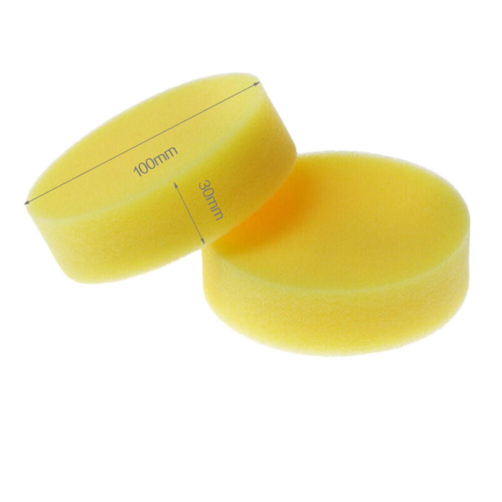 12Pcs Polish Wax Round Foam Sponges Applicator Pads For Clean Car Glass M.l8