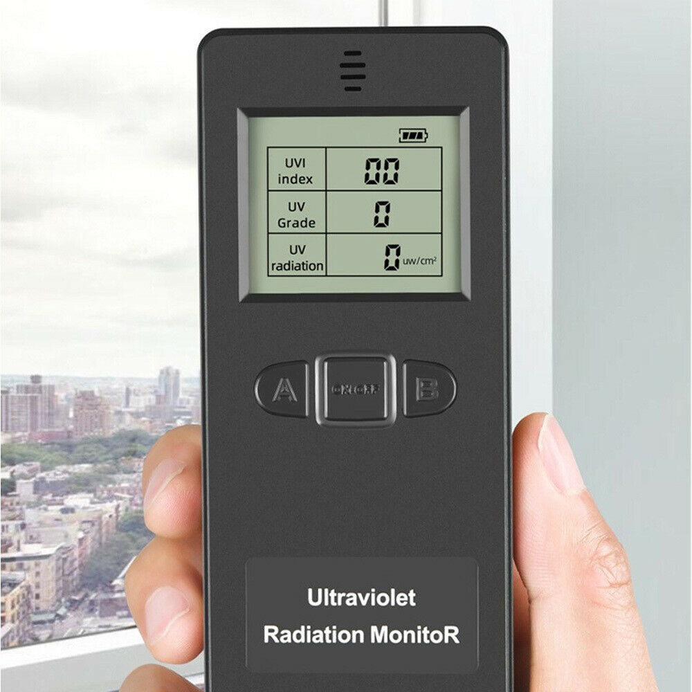 KF-90 Digital Ultraviolet Radiation Detector UV UVI EMF Meter Illumination Test