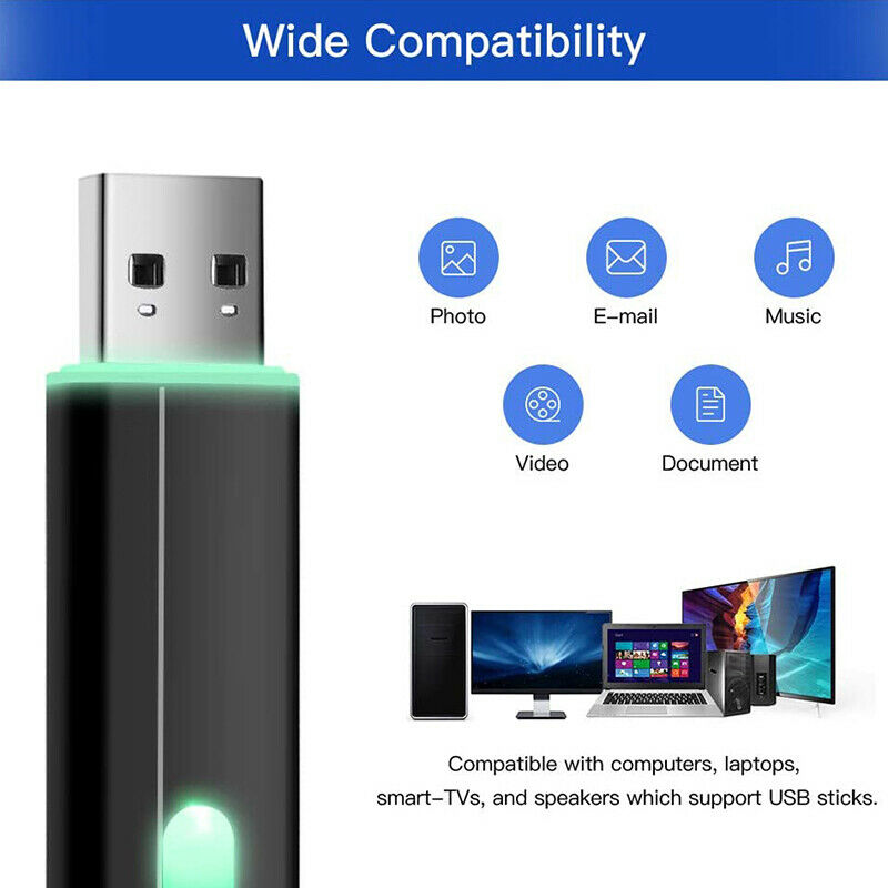 Flash Drive LED Thumb Pen Drive U Disk for PC Laptop Tablet (USB 2.0 32GB) G9P8