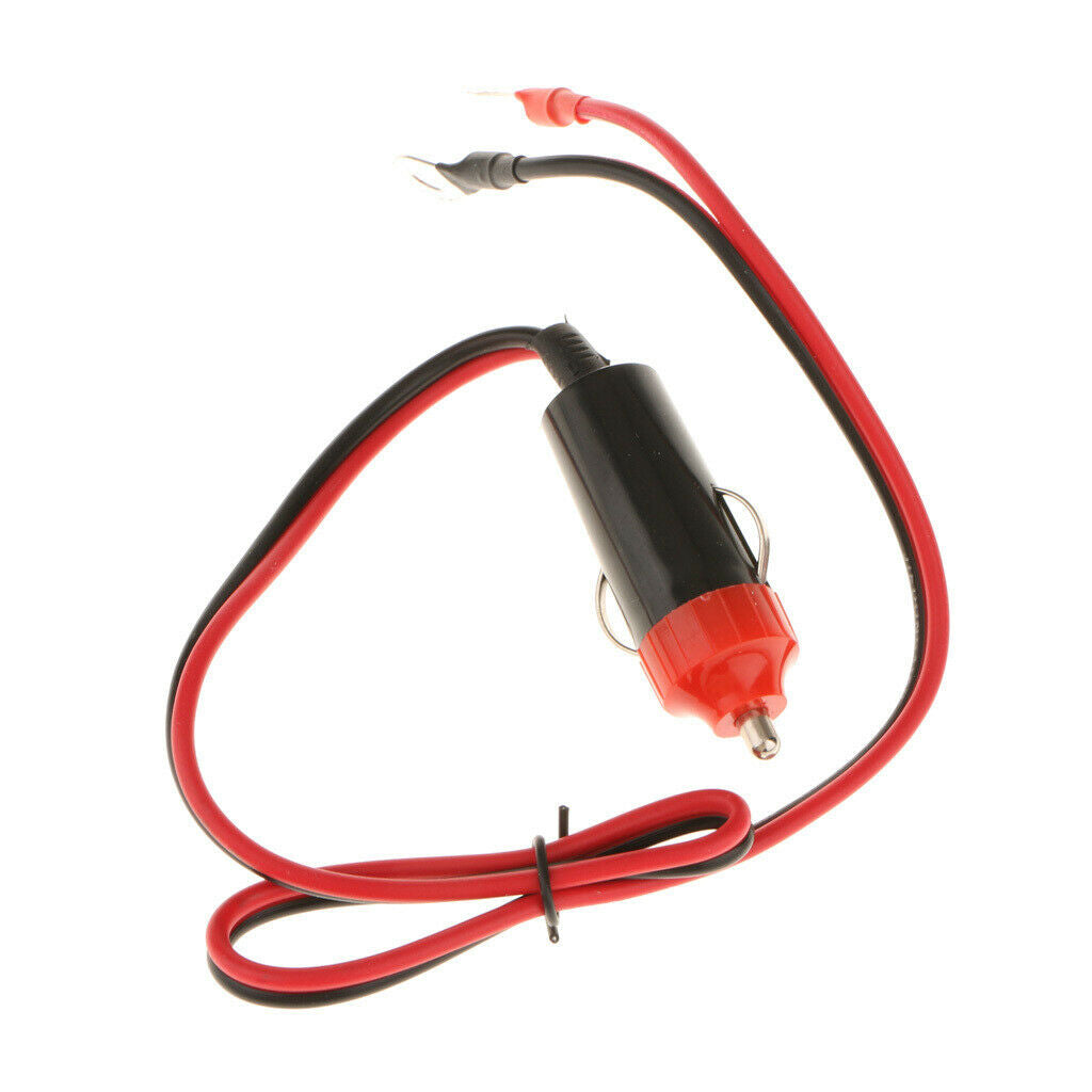 Durable Car Power Supply Inverter Wire Convenient Male Plug Cigarette Lighter