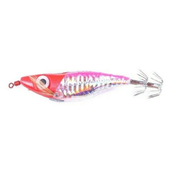 7pcs 10cm/9g Luminous Level Shrimp Fishing Lure Baits Swimbaits Squid Jig Hook s