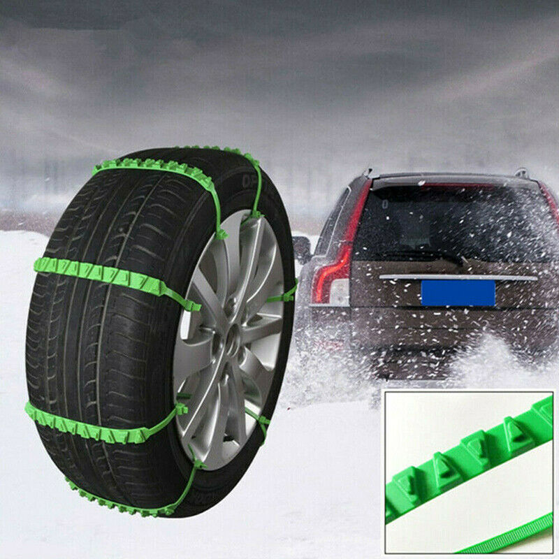 1X Car Wheel Accessories Anti-skid Snow Tire Chain Nylon Strap Belt Unive.l8