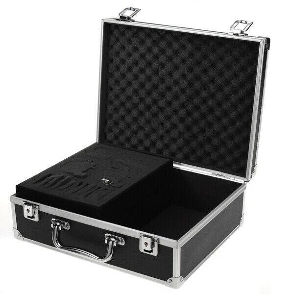 Tattoo Machine Tube Storage Case Organizer with Clasp for Equipment Black