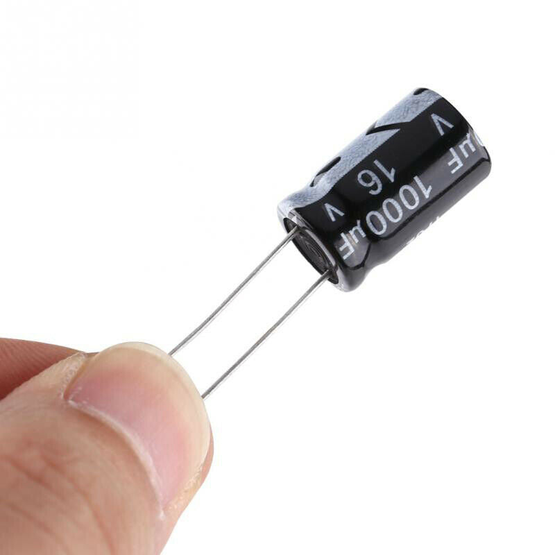 500x 0.1 to 1000uF 24Values Electrolytic Radial Capacitor 10~50V Element Box DIY