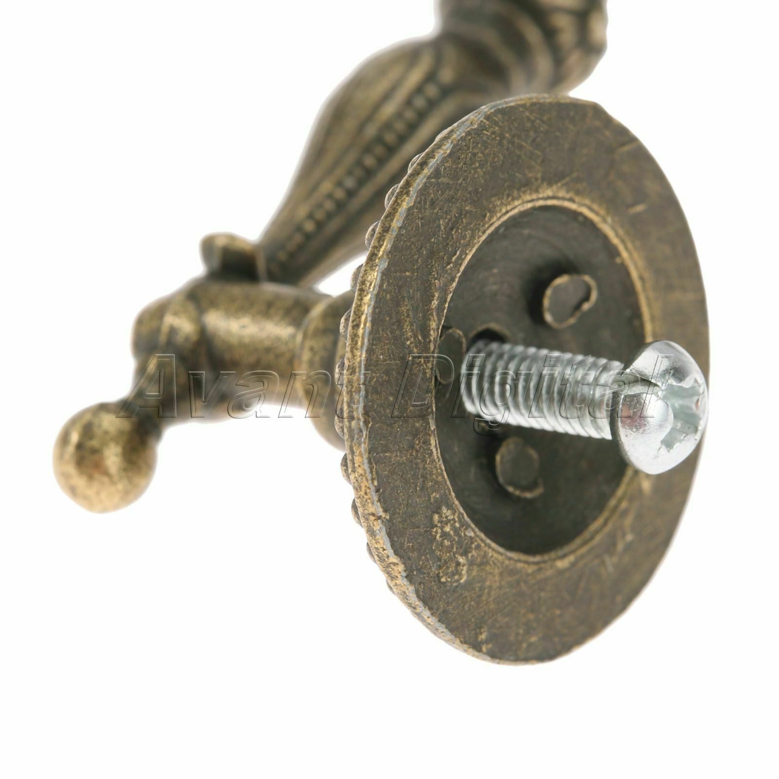 Retro European Furniture Cupboard Wardrobe Door Pull Handle Cabinet Drawer Knob
