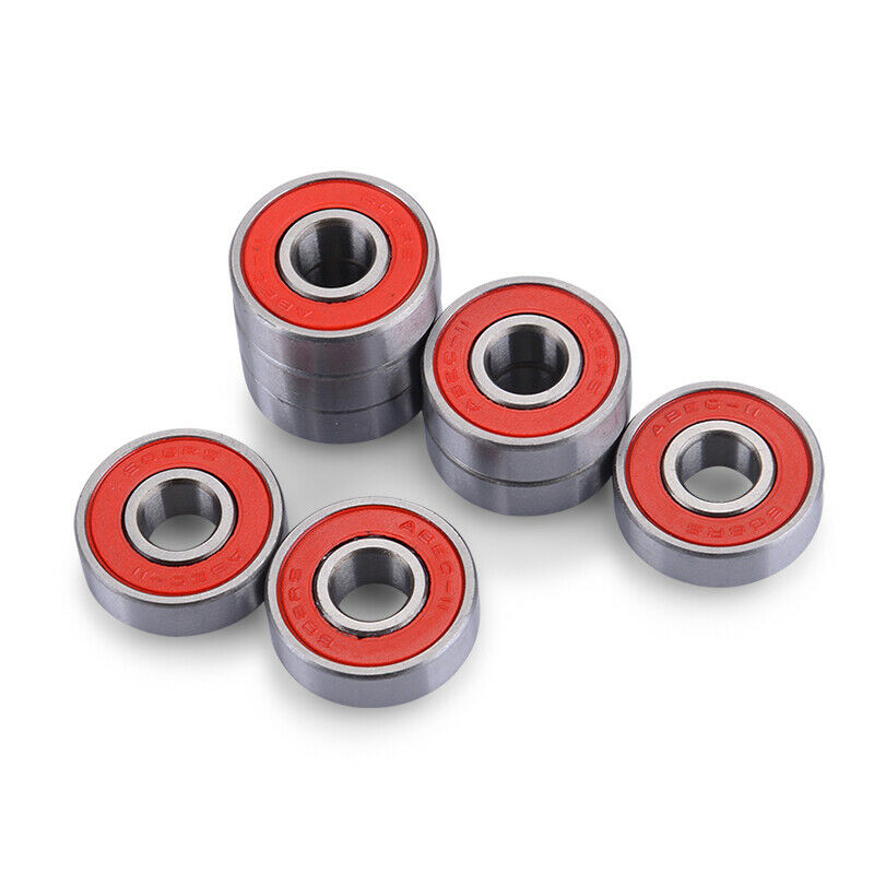 8X Skateboard Bearing Longboard Skate Wheel High-Speed Silent Replace Accessory