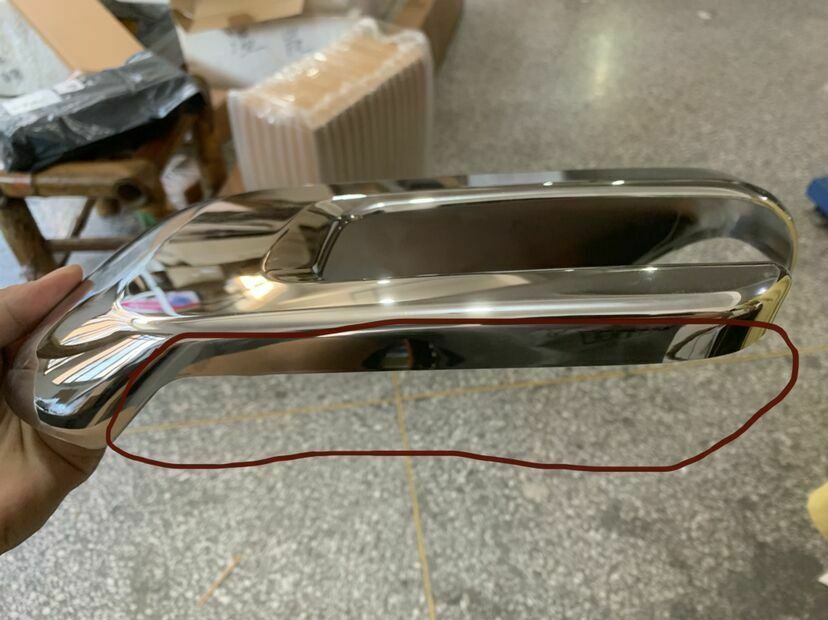 2021-2022 For Ford F-150 ABS Chrome Side Door Rear View Mirror Full Cover Trim