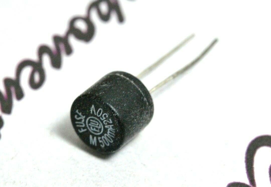 1pcs - ELU  Typ 165 000 0.5A 500mA Sub-miniatur Fuse Medium time lag