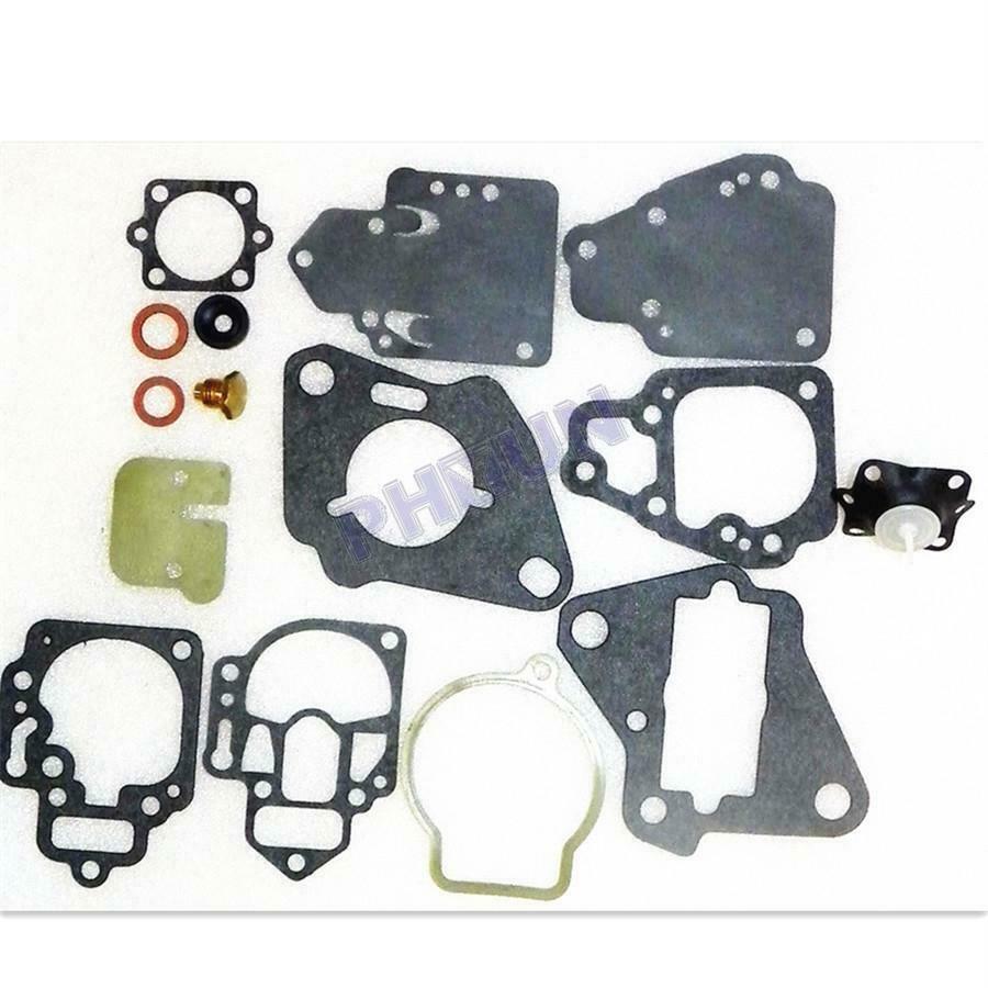Carburetor Gasket Kit For Mercury 6hp-25hp 2cyl Replace Mariner Part #1395-97611