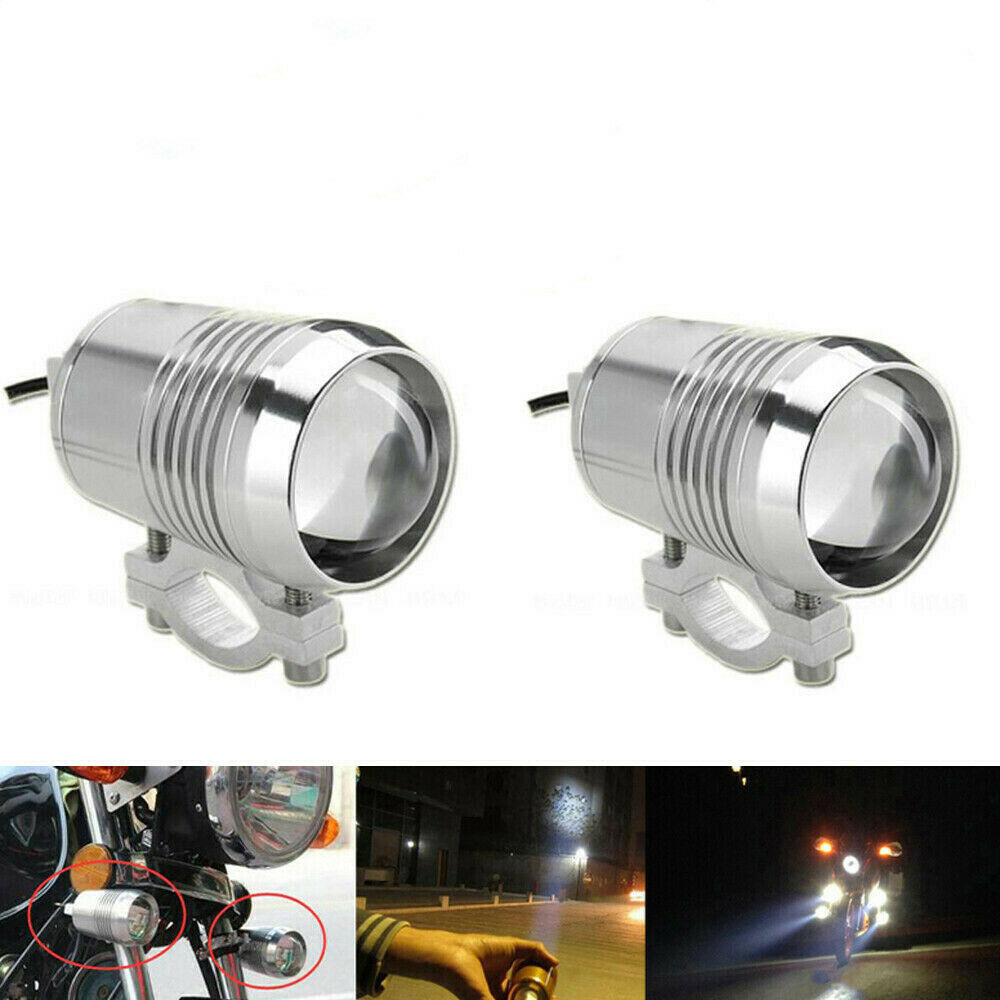 2pcs 30W LED Spot Light Waterproof Motorcycle Headlight Driving Fog Lamp