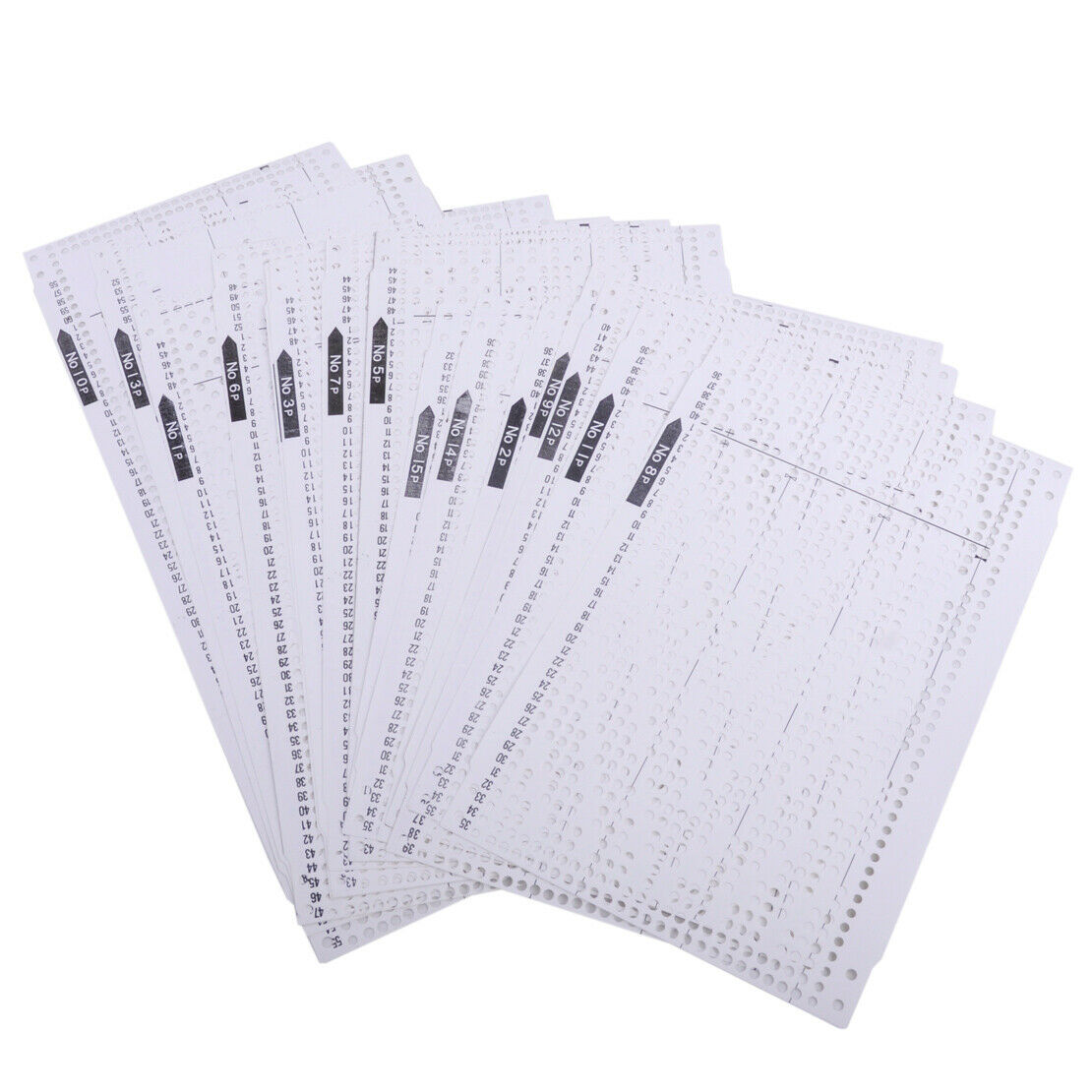 Set Pre Punched Card Kit Fit for Brother KH260 Knitting Needlework Machine An