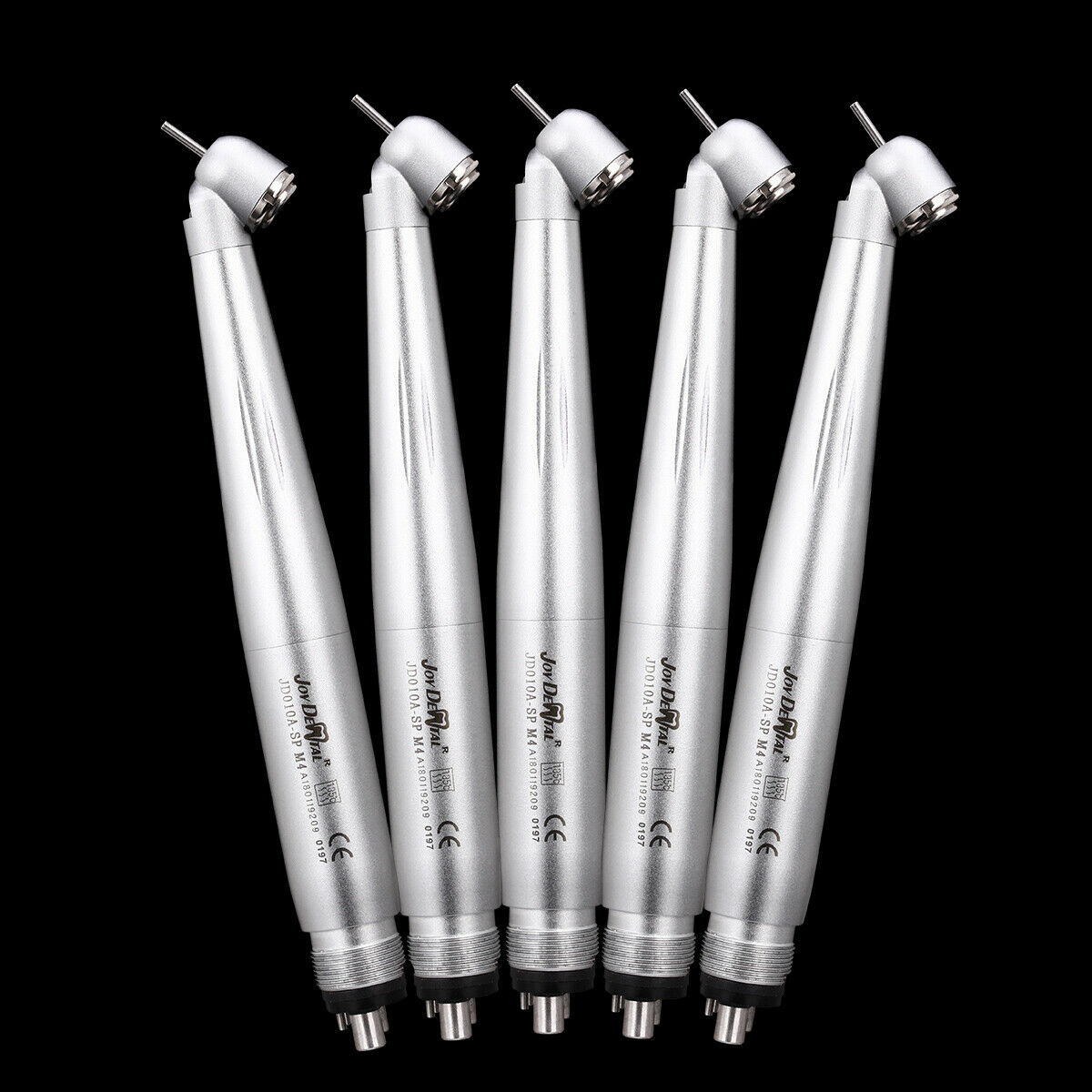 5X NSK style Dental 45° E-generator LED Standard Push Button Handpiece 4Hole
