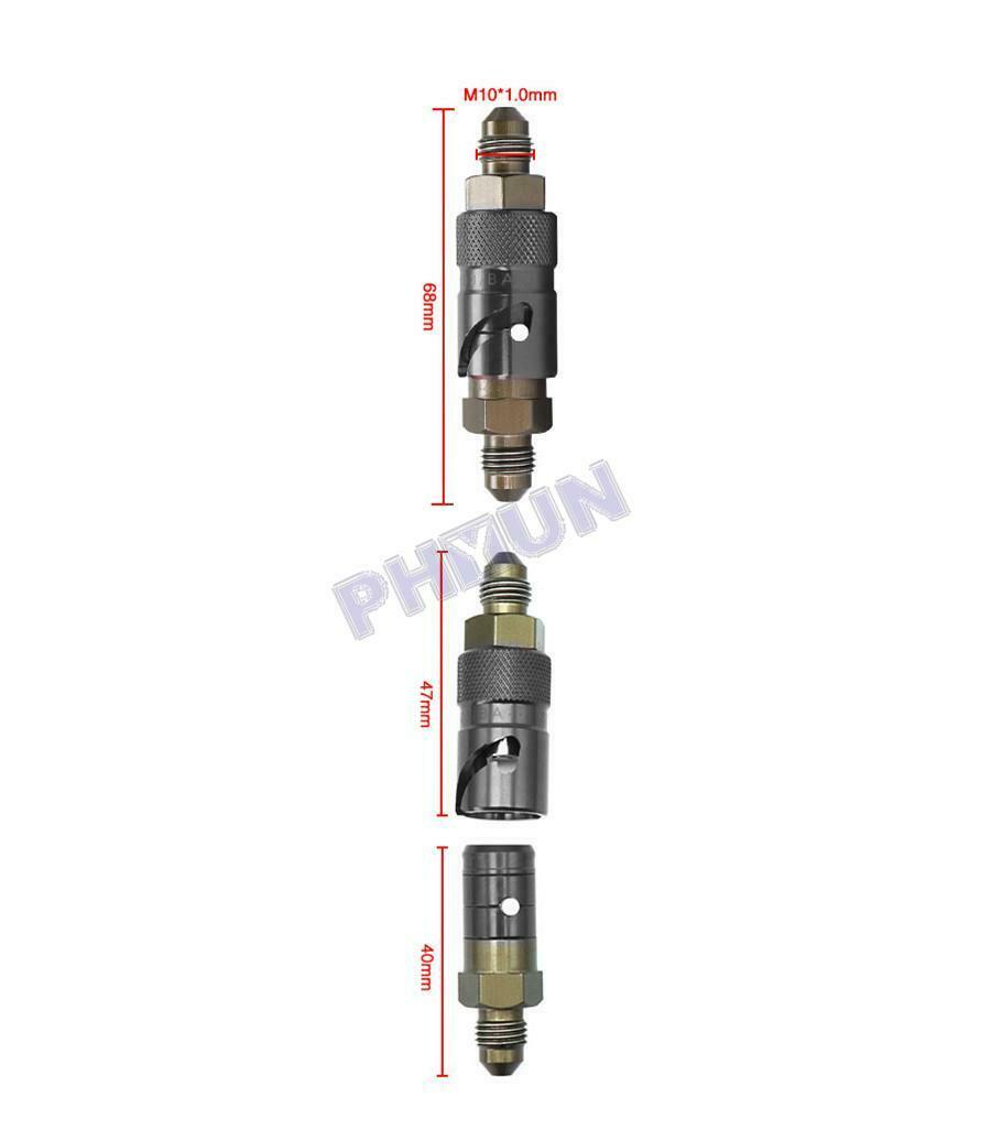 Quick Release Fittings - AN3 Brake Line Tubing Rapid Disassembly Brake Hose Kit