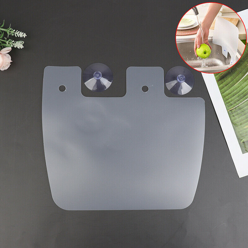 Kitchen Sink Water Splash Guard With Sucker Waterproof Screen Anti-water Bo JD