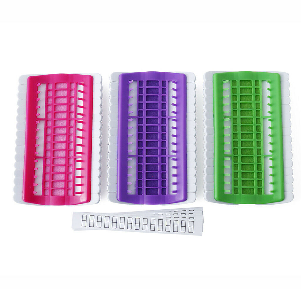 3x 30 Holes Sewing Needle Pins Holder Cross Stitch Embroidery Tool Gift