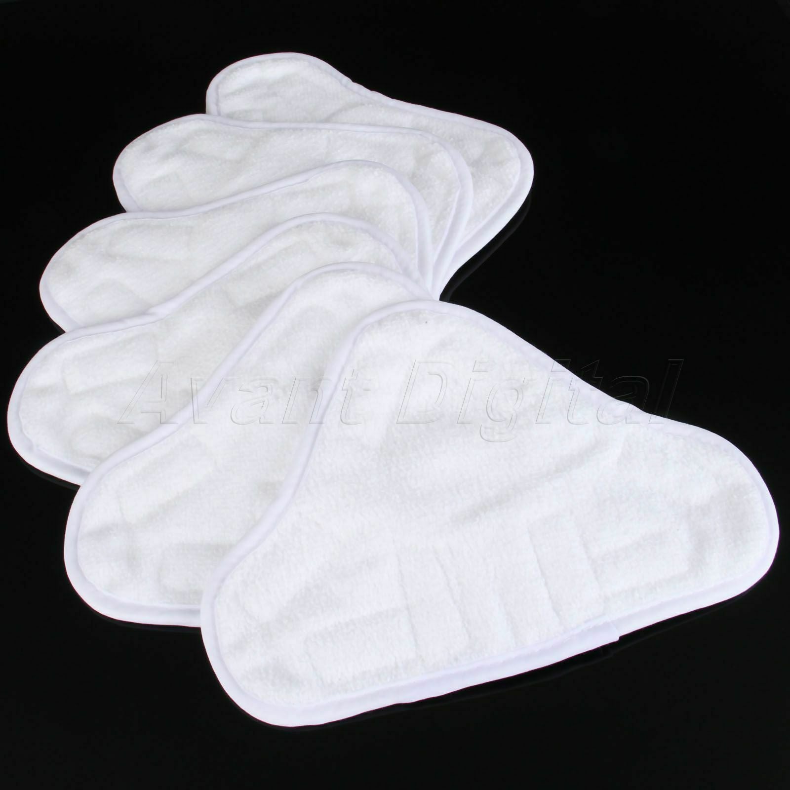 3Pcs Microfiber Steam Mop Cloth Head Pad Towels Washable H20 H2O X5 Replacement