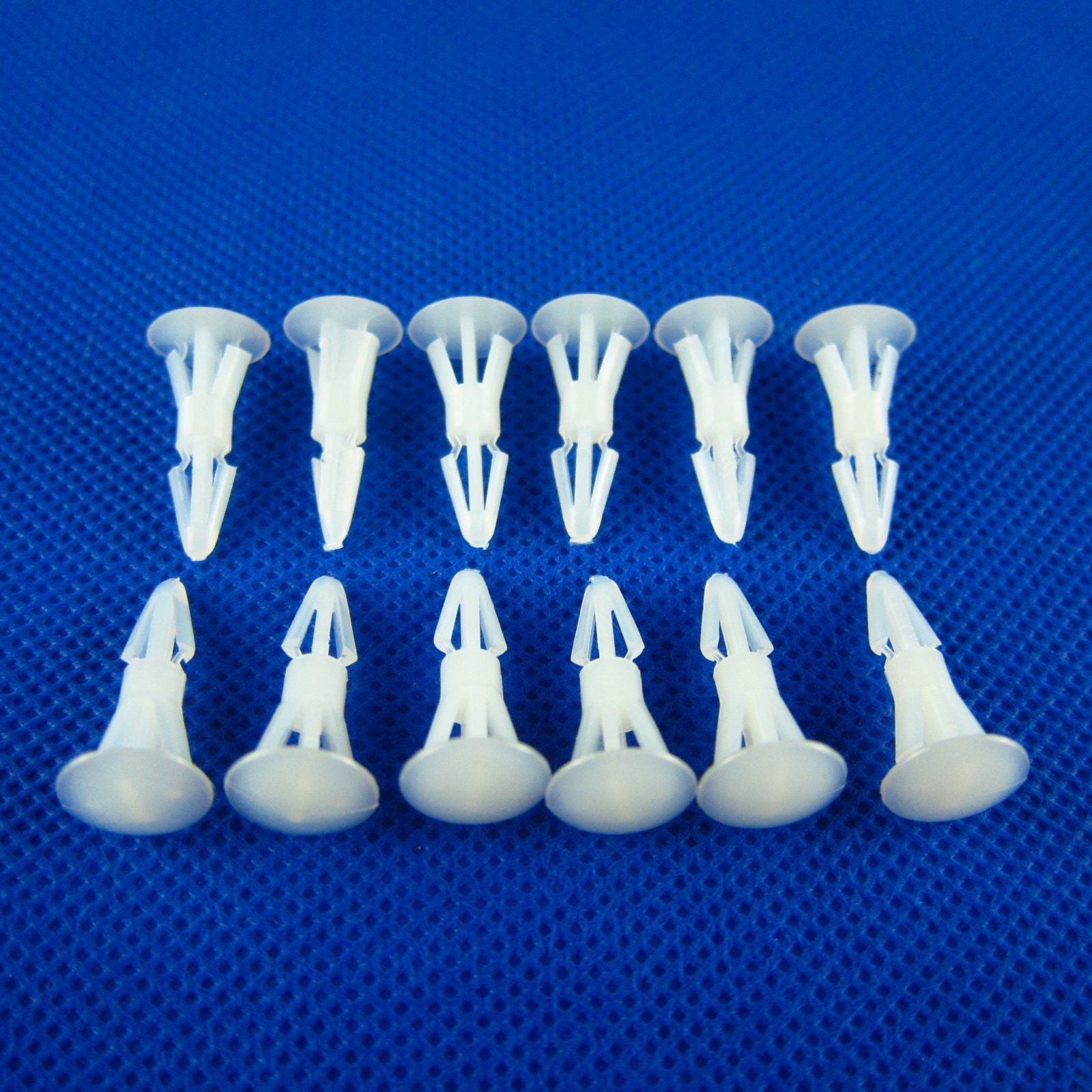 50pcs PCB Support Flat Spacer Plastic Circuit Board River Nylon 5.2mm White