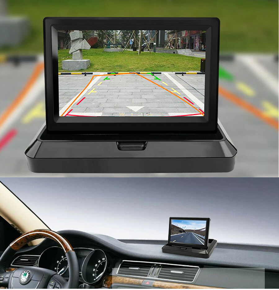5" monitor Digtal Car Reverse Rear View Car Monitor TFT LCD DC12V-24V 800 x 480