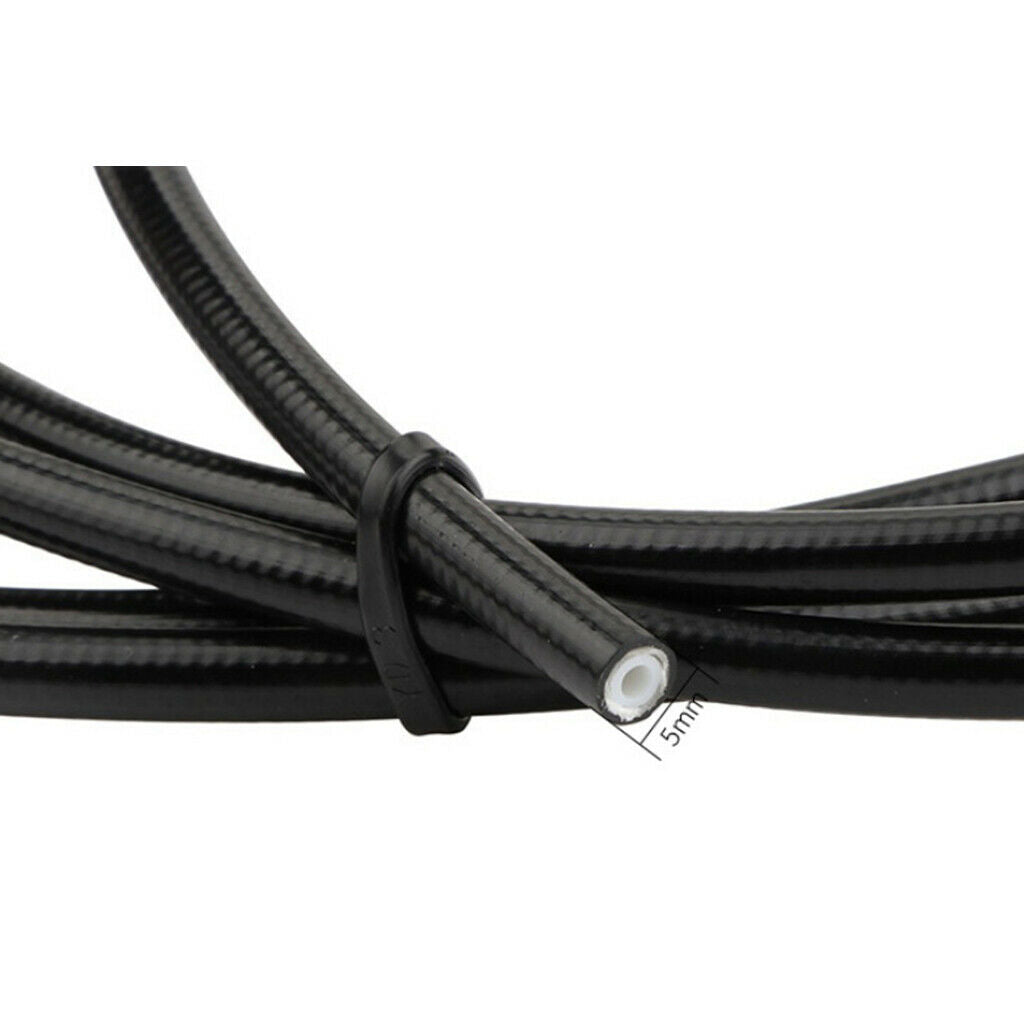 BH90 Bike Brake Oil Tube + Five-wire Oil Needle Set Black+Red