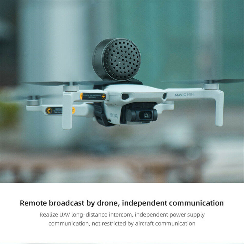 Drone Speaker Wireless Megaphone Broadcasting Loudspeaker for DJI Air 2S/Mini
