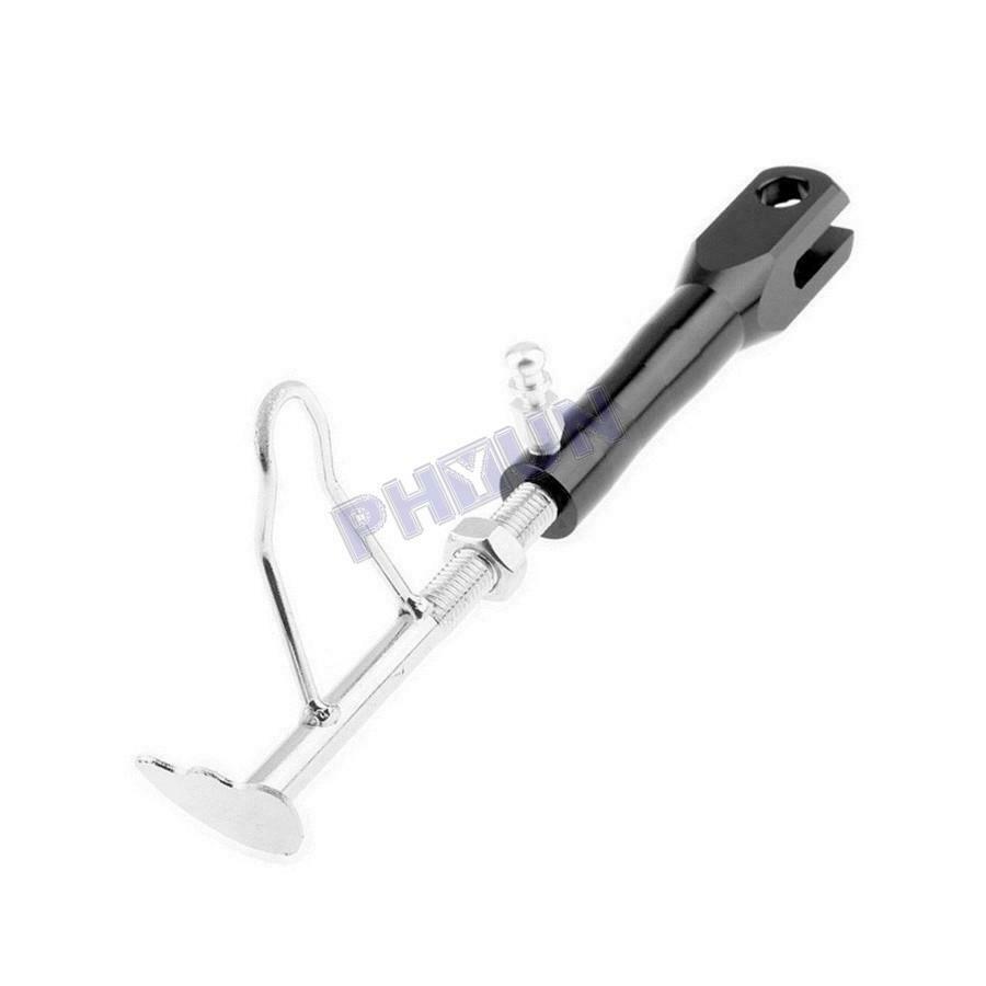 Motorcycle Scooter Kickstand Side Stand Height Adjustable CNC Aluminum Universal