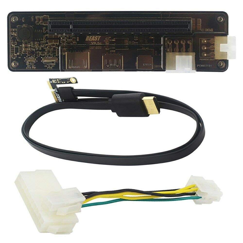External Laptop Graphics PCI E EXP GDC Video Card Dock NGFF Notebook V8.5 BS5
