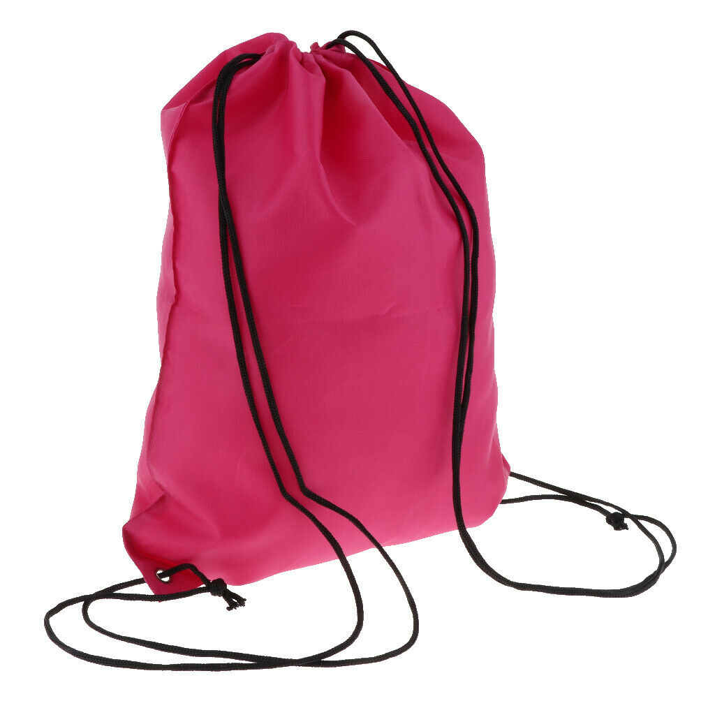 Travel Pink  Face Drawstring Swimming Bag Beach Bag Sports Gym Backpack