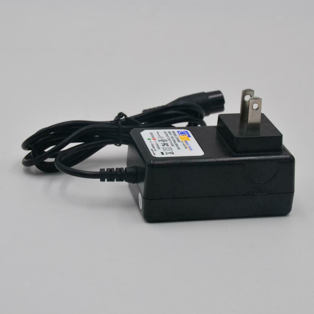 DC24V 0.6A 3-Prong Battery Adapter Charger For Razor E100 E500S PR200 ATV