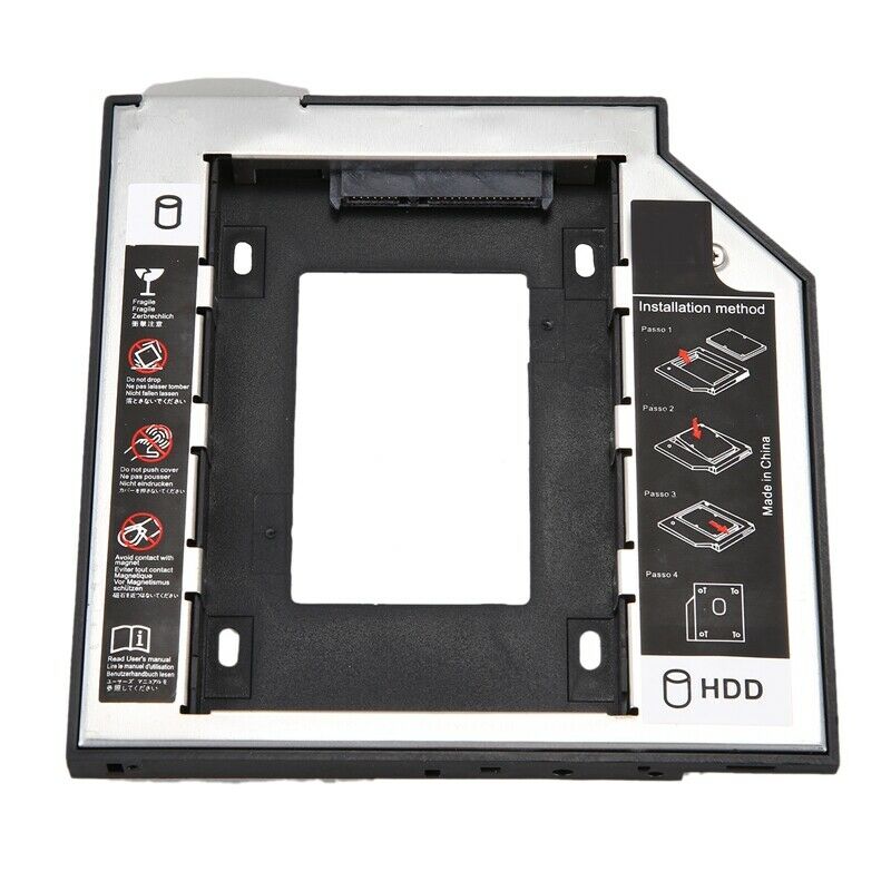 Universal Sata 2Nd d Ssd Hard Drive Caddy 9.5Mm For Cd/Dvd-Rom Optical Bay ForG4