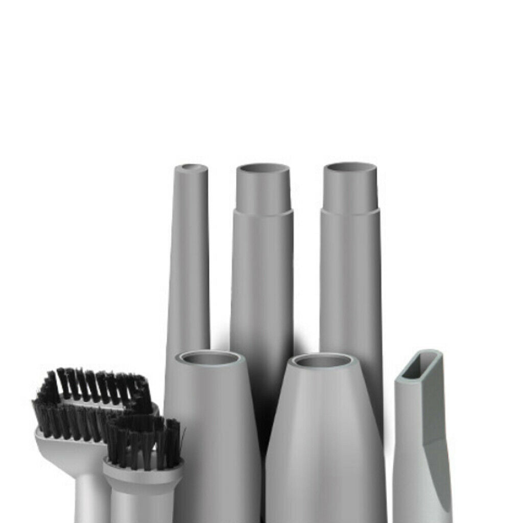 9pcs Mini Micro Vacuum Cleaner Attachment Tool Kits Connector Set 32mm 35mm