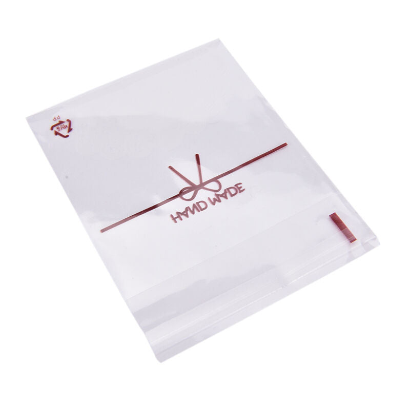 100x Clear LolliChocolate Cookies Favor Candy Cello Bag Cellophane 10*1&lJCABDA