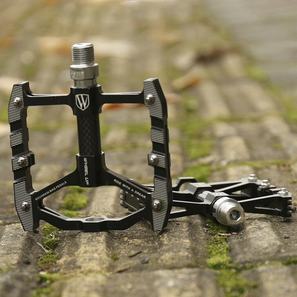 2Pcs/Pack Bike Pedal Set, Universal Bicycle Pedals, 9/16-Inch Steel Spindle
