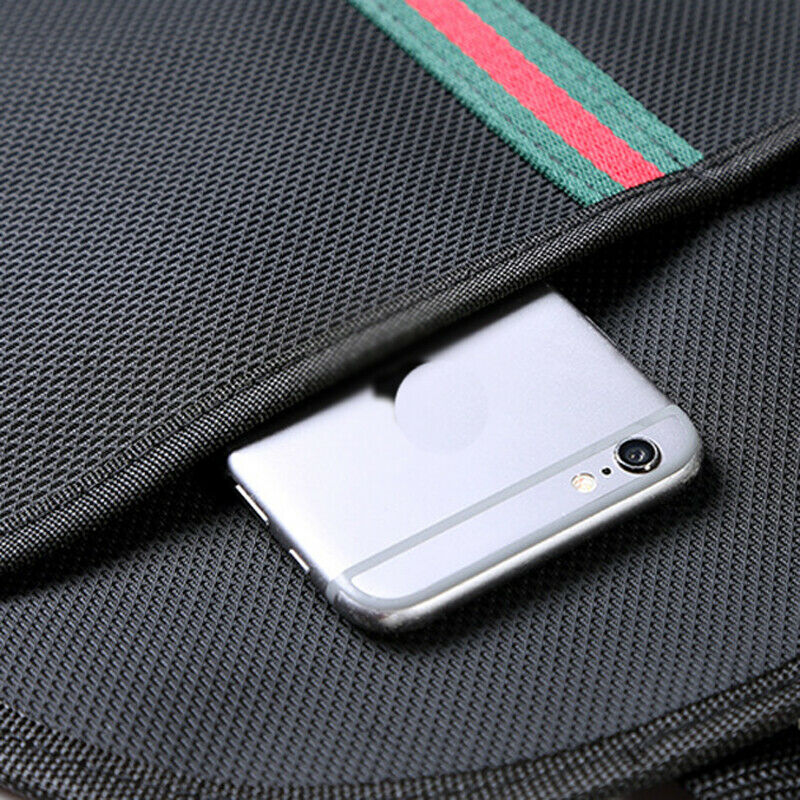 Car Seat Back Cover Protector Anti-kick Clean Mat Wearproof PU Leather w/ Pocket